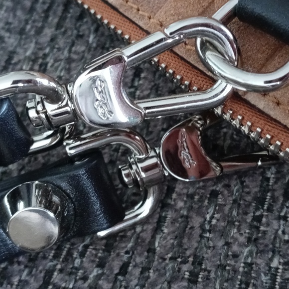 🖤RARE Longchamp🖤 - La Voyageuse Tan/Black Suede LGP Velours Vertical Tote - Picture 8 of 15